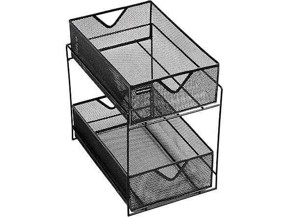 Mind Reader Metal Mesh Organizer