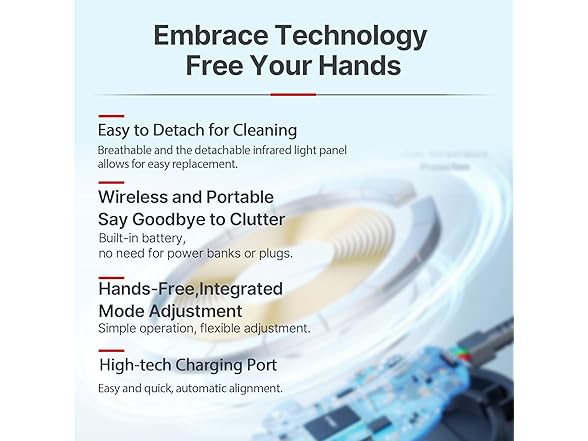 Carviki BC538525110087 Red Light Therapy Cap