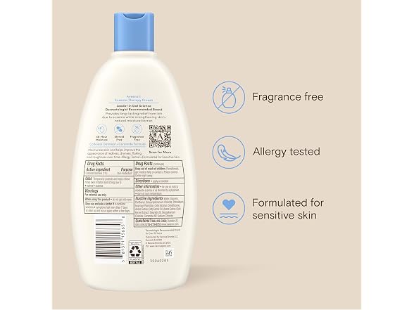 Aveeno Eczema Therapy Moisturizing Body Cream 12oz
