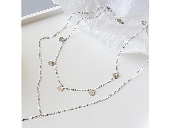 SUGARKITTEN Multi Disc Necklace