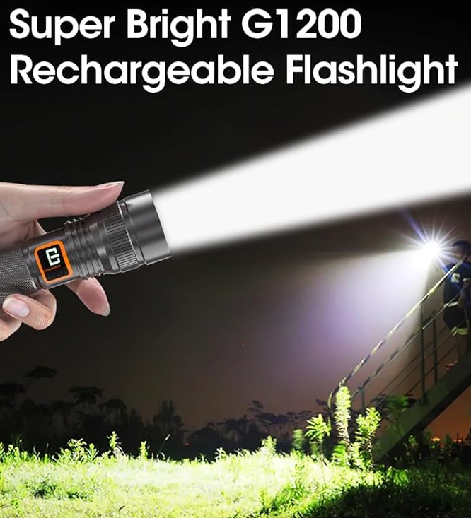 Rechargeable LED Flashlight High Lumens - Gallery 8