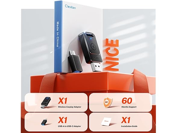 Cleviton for Apple Carplay Wireless Adapter