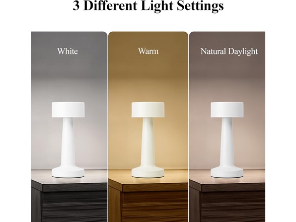 Bell+Howell Chelsea Cordless Table Lamp