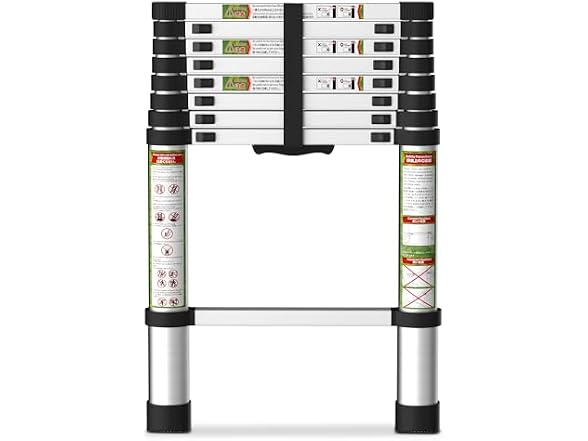 SPIEEK W0893 Telescoping Ladder 8.5FT (Open Box)
