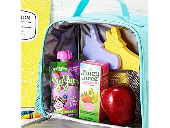 Fit & Fresh Cool Coolers Reusable Kids Lunch Box Ice Packs, 8pk
