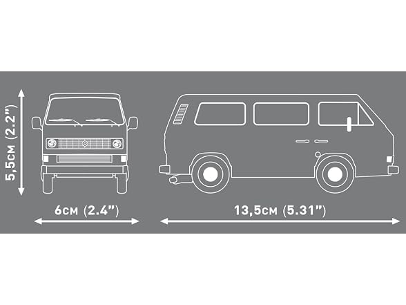 COBI Volkswagen Transporter III (T3) Set