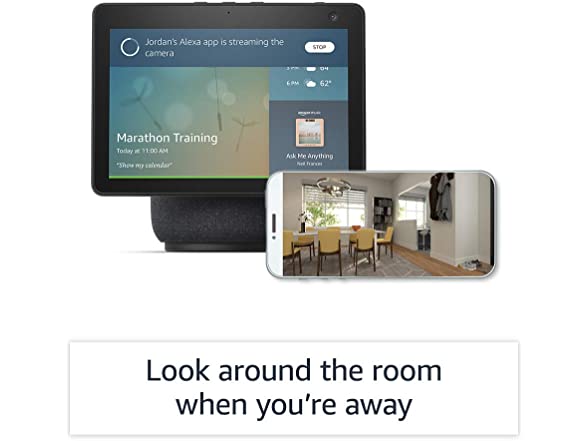 Echo Show 10 3rd Gen HD smartdisplay motion and Alexa Charc (Open Box)