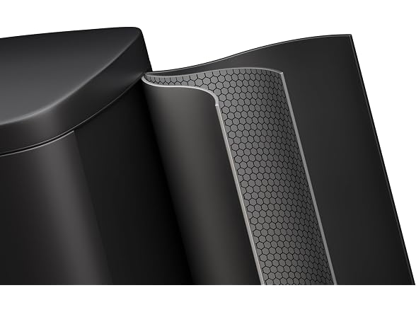 Takywep 13 Gal/50L & 2.6 Gal/10L Stainless Steel Trash Can Combo Set Black