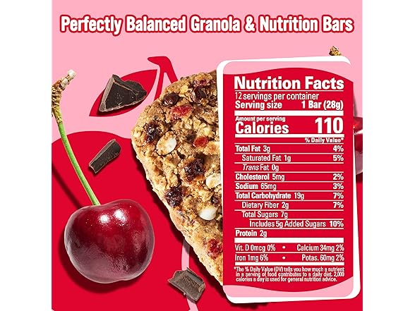 12PK Cooper Street Granola Bakes - Chocolate Cherry