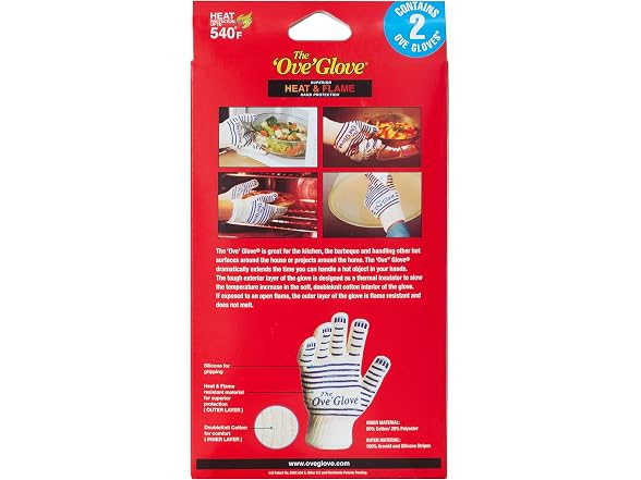 Ove Glove Heat & Flame Oven Mitts 2-Pack