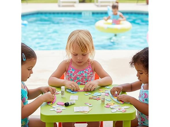 Fun Express Surfing Chicken Magnet Foam Craft Kit