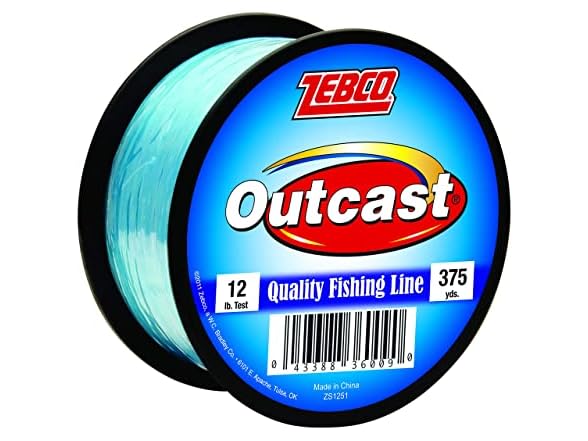 Zebco 12lb Test Omniflex Monofilament Fishing Line 700 Yards