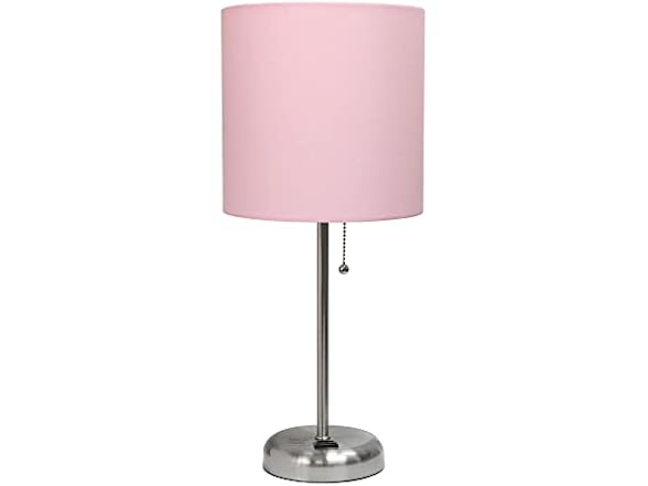 Creekwood Home Oslo 19.5" Contemporary Light Pink