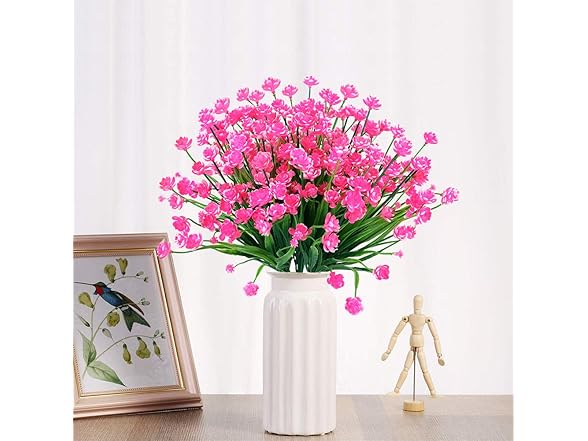20 Bundles of Outdoor Artificial Flowers