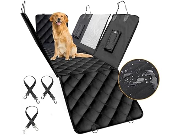 Simple Deluxe Dog Car Seat Cover