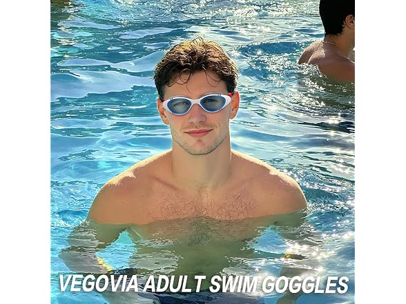 VegoVia Blue Adult Swim Goggles