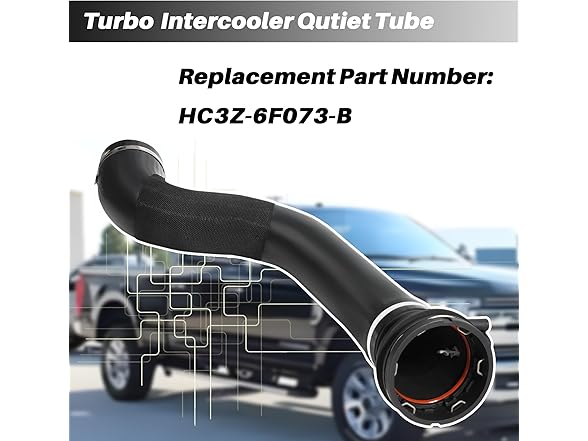 Super Turbo Intercooler Outlet Tube