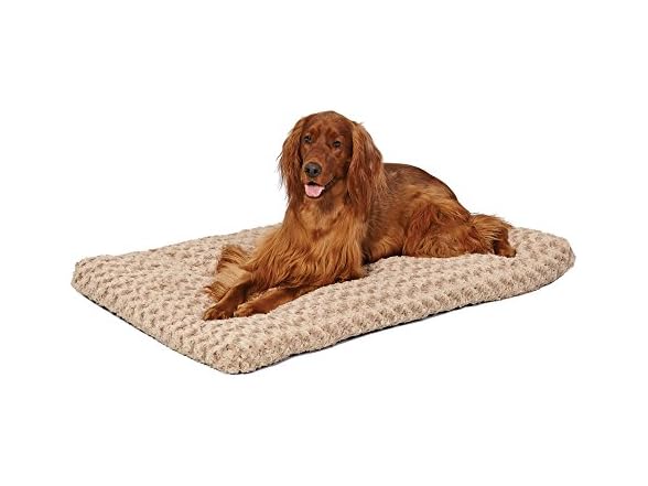 Deluxe Mocha Ombré Swirl Plush Pet Bed