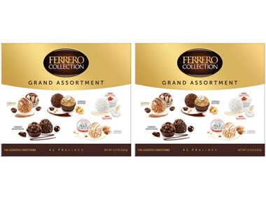 $27.99, Was $50, 44% Off! Ferrero Collection Assortment, 42ct, 15.2oz dealfomo