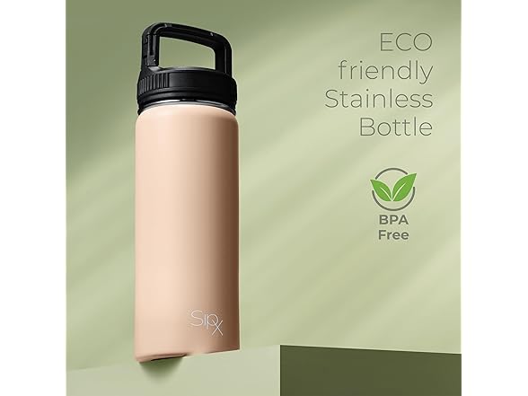 SipX Triple-Insulated Stainless Steel Water Bottle