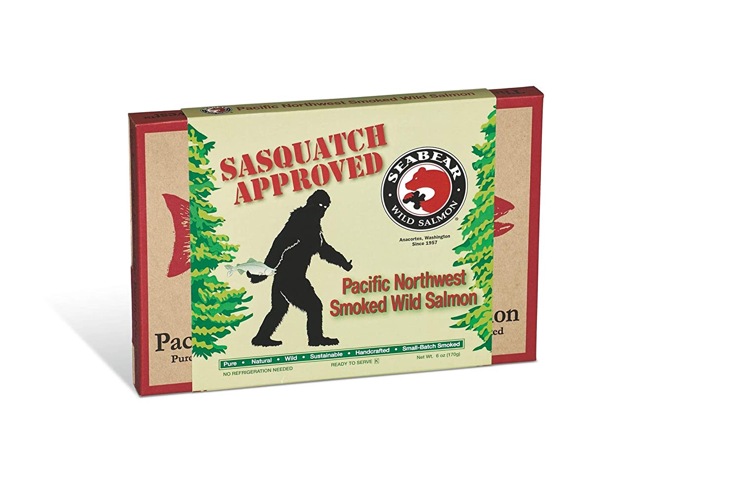 (3 Pack) SeaBear Smoked Wild Salmon - Gallery 3