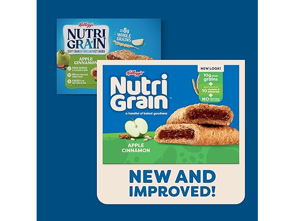 Nutri-Grain Apple Cinnamon 16ct