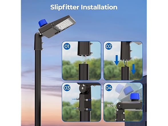 CINOTON Parking Lot Light 200W