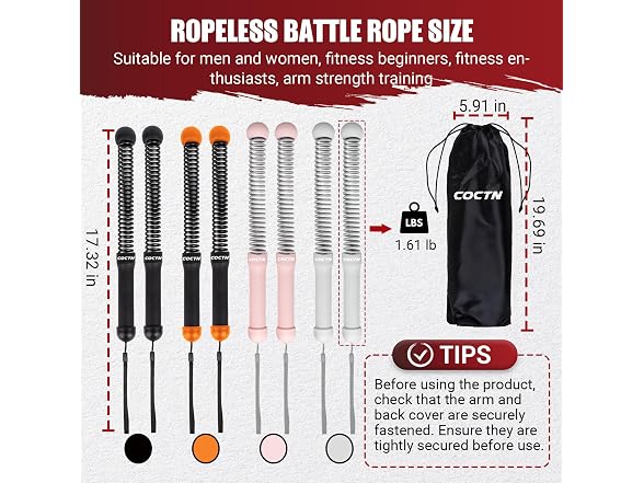 COCTN Cordless Battle Rope