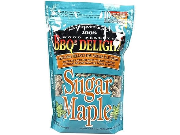 BBQ'rs Delight Maple Wood Pellets - 1 lb by BBQr's Deli