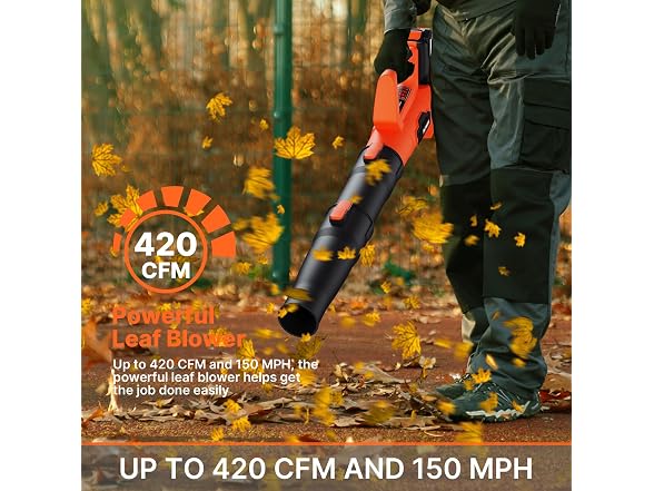 LEAPUL Leaf Blower Cordless 21V