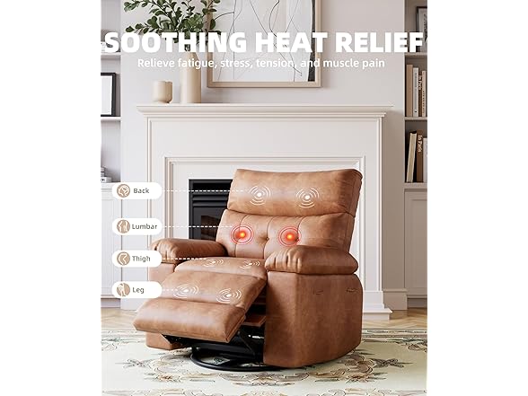 GarveeHome Oversized Electric Recliner Chair