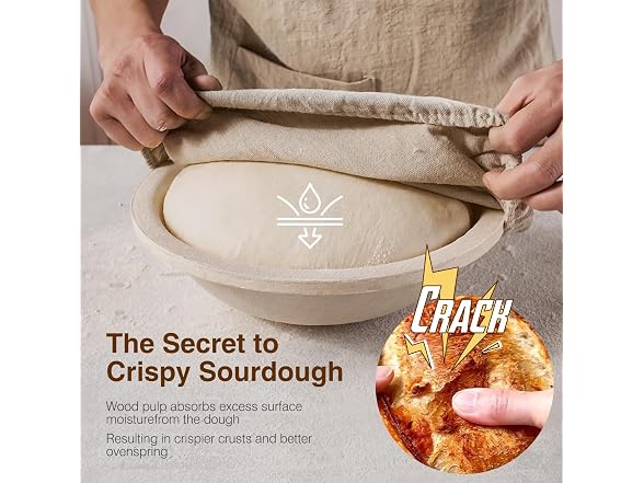 Sourdough Starter Kit, Banneton Bread