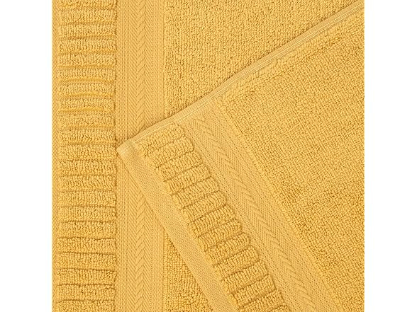 Superior 12PC Venice Zero Twist Cotton Small Towels