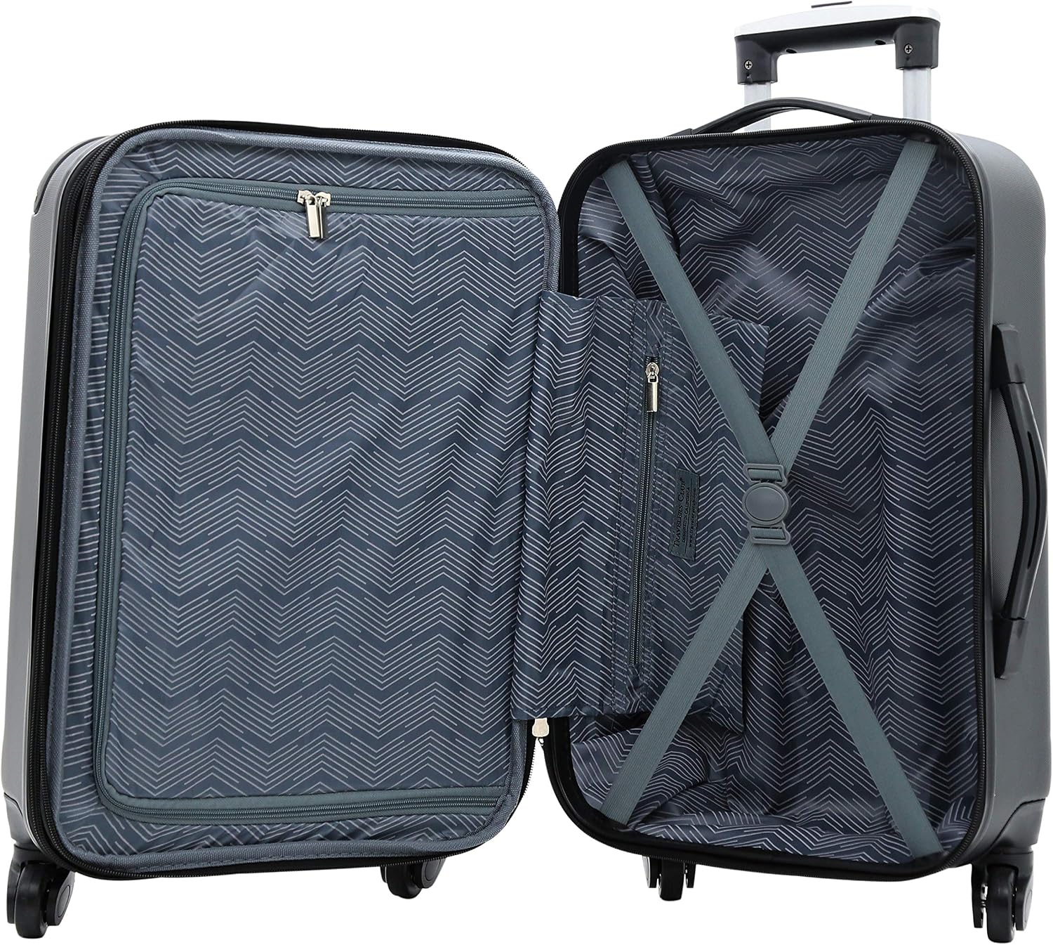 Travelers Club Chicago Luggage, 5-Piece Set - Gallery 13