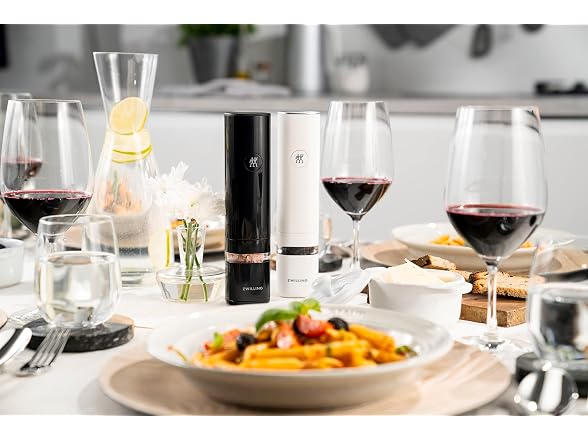 Electric Salt/Pepper Mill Set, 2-pc