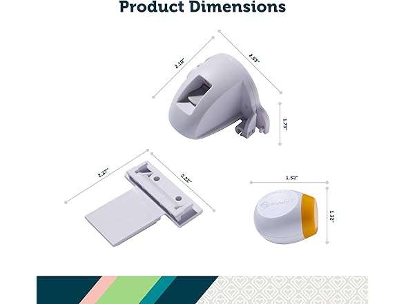 Safety 1st Adhesive Magnetic Cabinet Locks