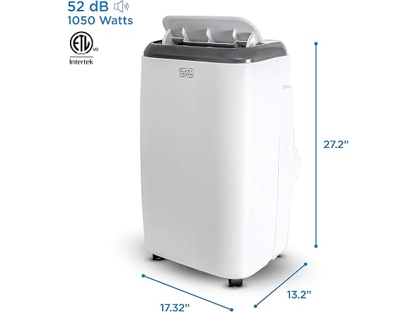BLACK+DECKER BPP06WTB 6,000 BTU AC