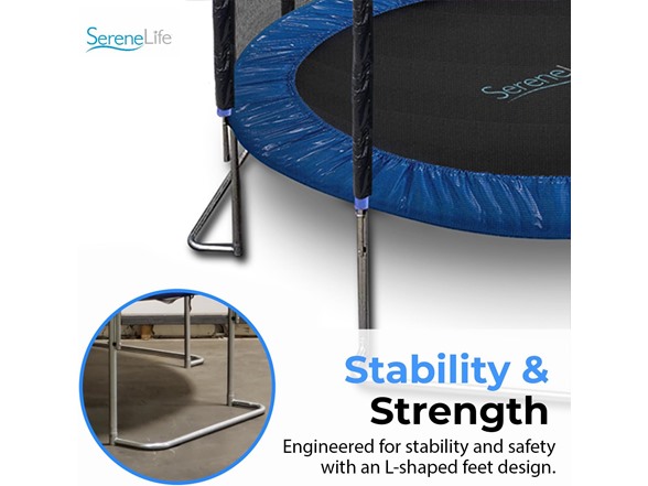 SereneLife 12FT Outdoor Trampoline