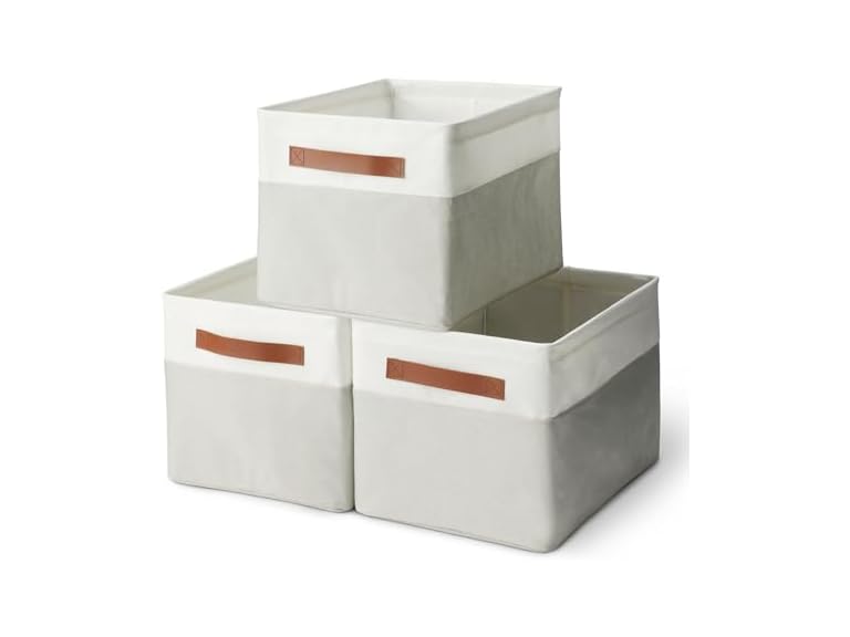 Amazon Basics Amazon Basics Collapsible Storage Bins with 