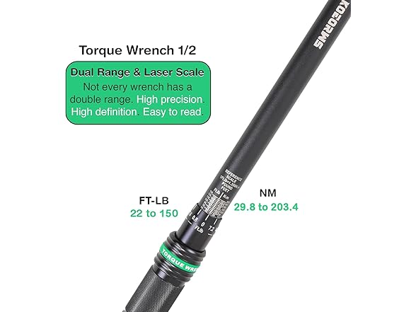 KOEORWS KOEORWS 1/2-Inch Drive Click Torque Wre