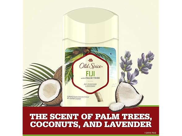 Old Spice Fiji Deodorant 2.6oz 2pk