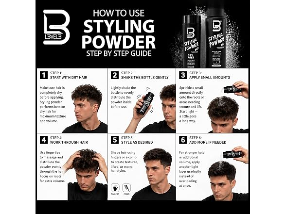 Powder, Dust, 1 oz, 3 Pack