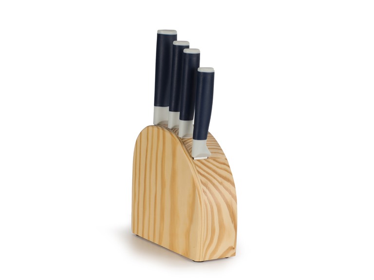 Dura Living Duo-Grip 5-Piece Knife Block Set