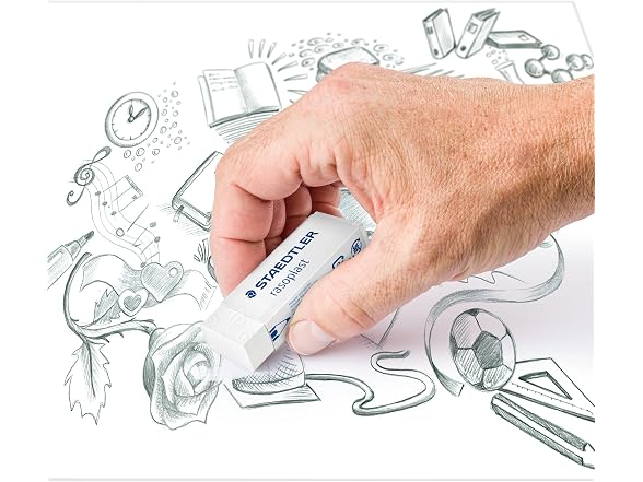 Staedtler 526 B20 Eraser, White
