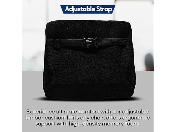 SUPERIOR RELIEF Lumbar Support Pillow