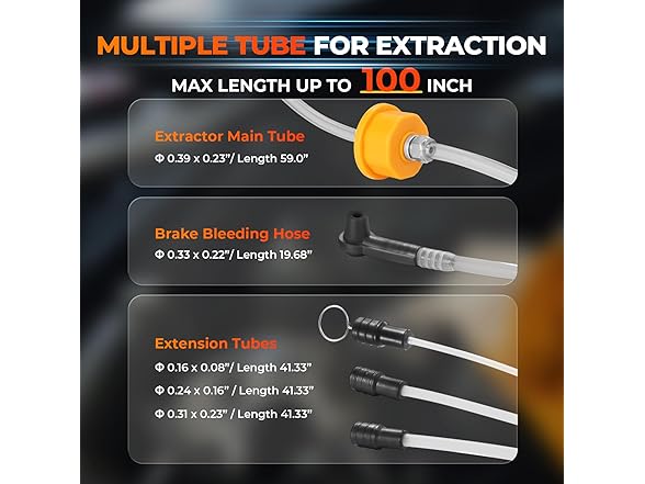 FOUR UNCLES 6L Pneumatic/Manual Oil Extractor Pump