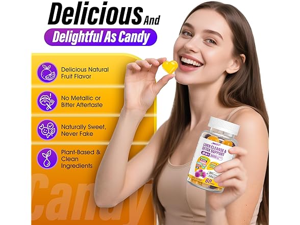 INNIOXV Liver Cleanse Detox & Repair Gummies