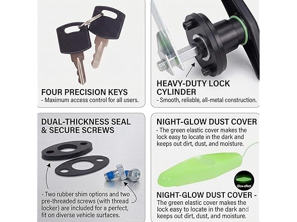 Hurrikom T-Handle Lock