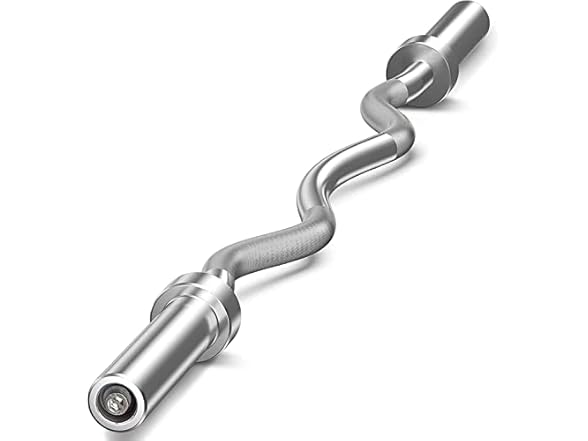 EZ Bar Curl Barbell