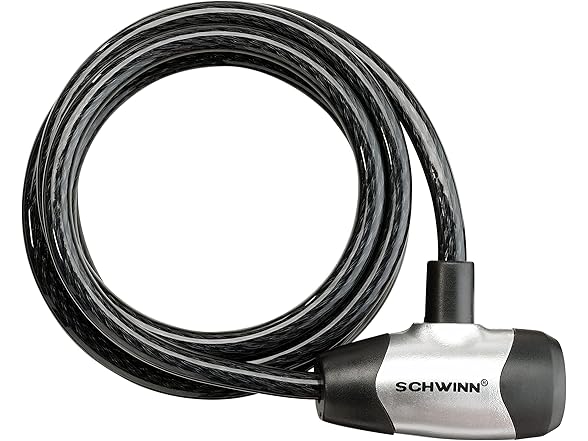 Schwinn 6ft Cable Lock with Keys